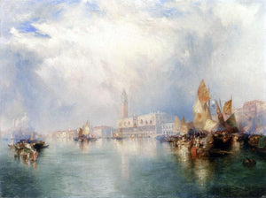  Thomas Moran Venice - Grand Canal - Art Print