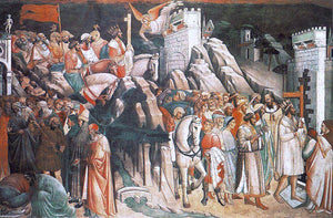  Agnolo Gaddi The Triumph of the Cross - Art Print