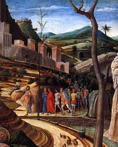  Andrea Mantegna Agony in the Garden [detail] - Art Print