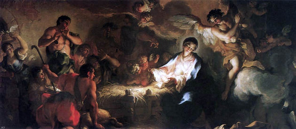  Antonio Balestra Adoration of the Shepherds - Art Print