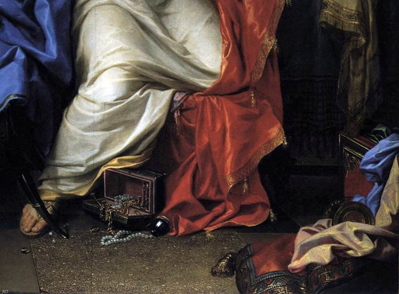  Charles Le Brun The Repentant Magdalen (detail) - Art Print