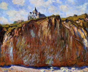  Claude Oscar Monet The Church at Varengeville - Art Print