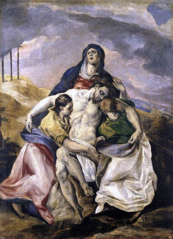  El Greco Pieta - Art Print