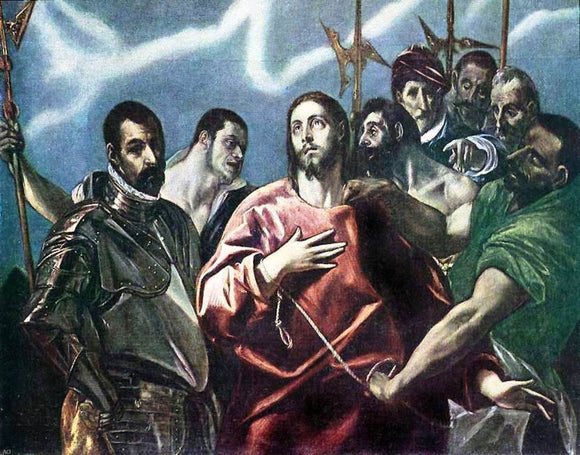  El Greco The Disrobing of Christ - Art Print