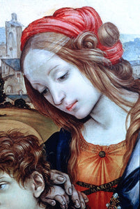  Filippino Lippi Holy Family (detail) - Art Print