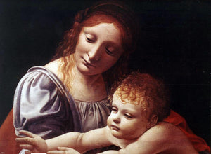  Giovanni Antonio Boltraffio The Virgin and Child (detail #1) - Art Print