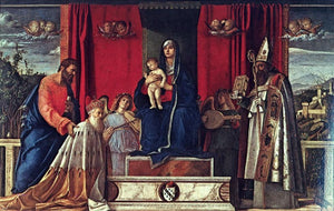  Giovanni Bellini Barbarigo Altarpiece - Art Print