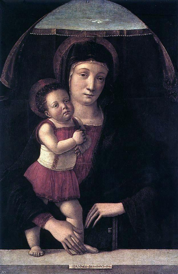  Giovanni Bellini Madonna with Child - Art Print