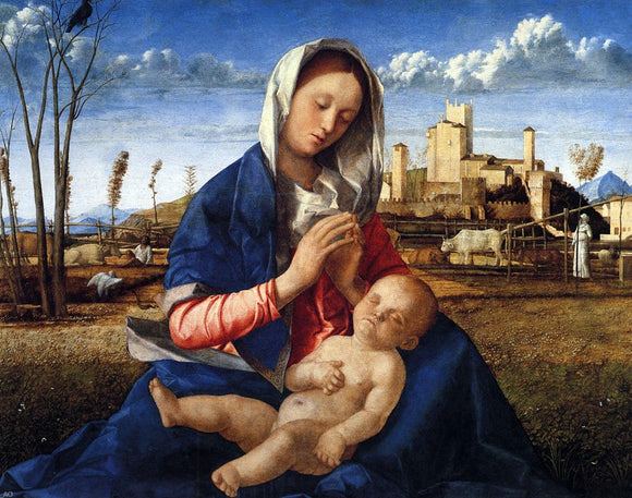  Giovanni Bellini Virgin and Child - Art Print