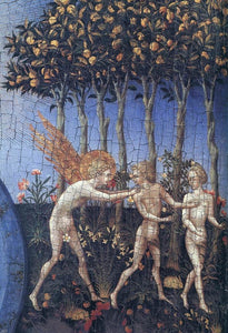  Giovanni Di Paolo The Creation and the Expulsion from the Paradise (detail) - Art Print