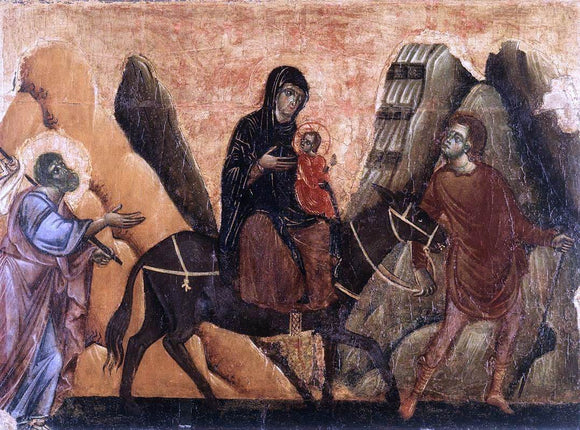  Guido Da siena Flight into Egypt - Art Print