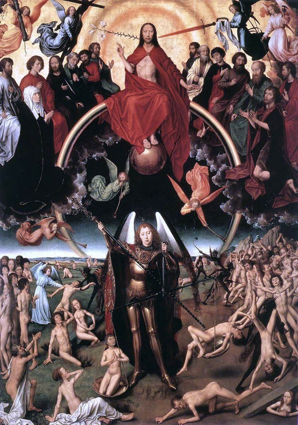  Hans Memling Last Judgment Triptych - Art Print