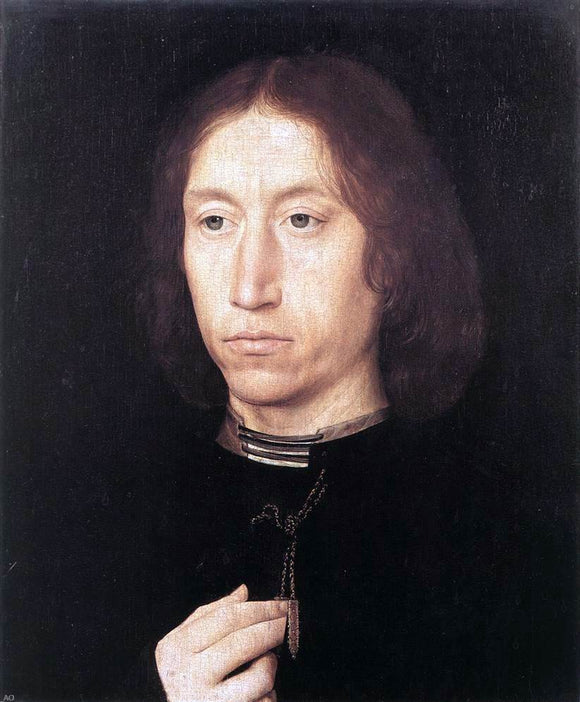  Hans Memling Portrait of a Man - Art Print