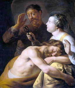  Jan Lievens Samson and Delilah - Art Print