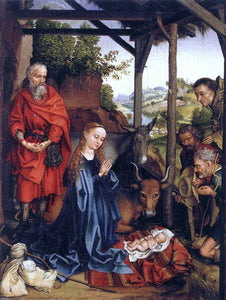  Martin Schongauer Nativity - Art Print