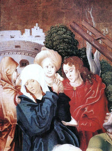  Master M S Christ Carrying the Cross (detail) - Art Print