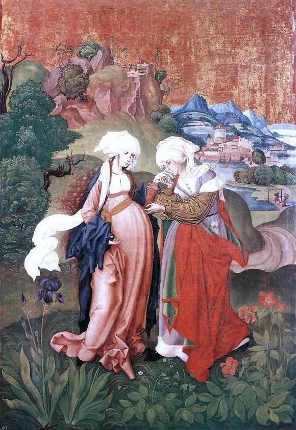  Master M S The Visitation - Art Print