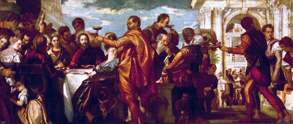  Paolo Veronese The Marriage at Cana - Art Print