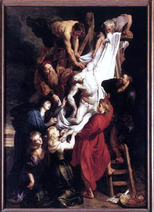  Peter Paul Rubens Descent from the Cross  (central panel) - Art Print