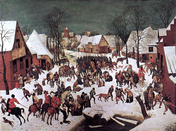  The Elder Pieter Bruegel The Massacre of the Innocents - Art Print