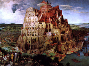  The Elder Pieter Bruegel The Tower of Babel - Art Print