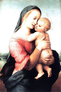  Raphael Madonna and Child (The Tempi Madonna) - Art Print