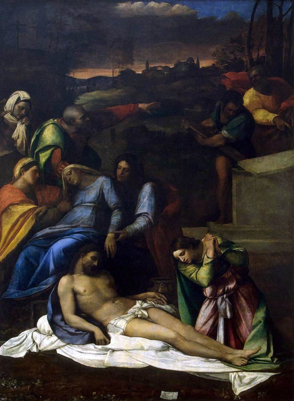  Sebastiano Del Piombo Deposition - Art Print