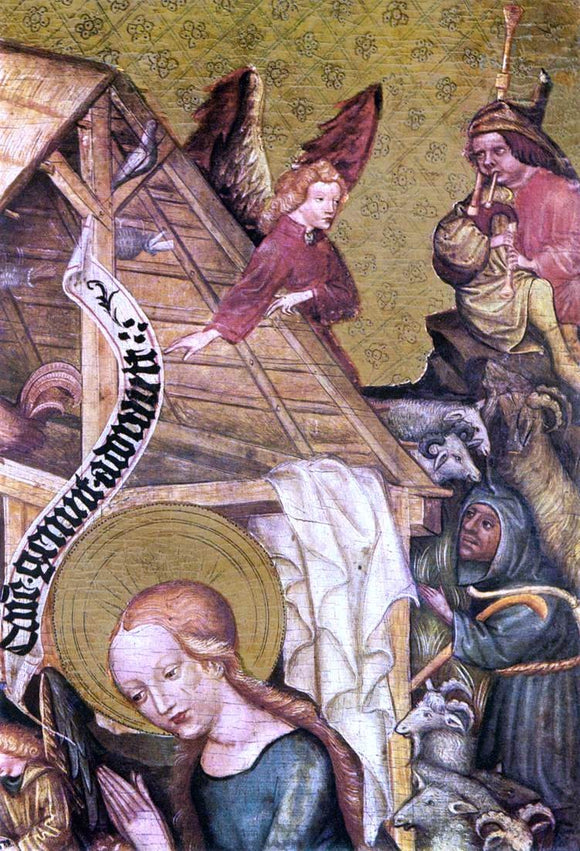  Unknown Bohemian Masters The Nativity (detail) - Art Print