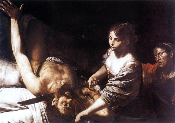  Valentin De boulogne Judith and Holofernes - Art Print