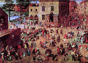  The Elder Pieter Bruegel Children's Games - Art Print