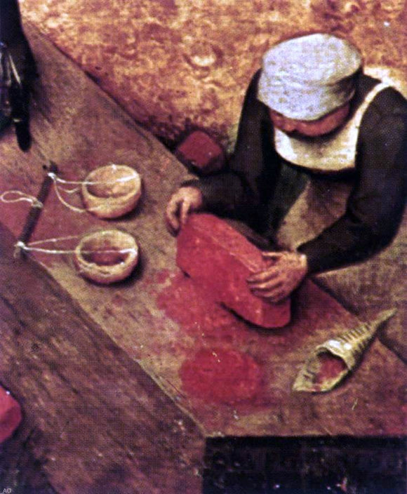  The Elder Pieter Bruegel Children's Games (detail) - Art Print