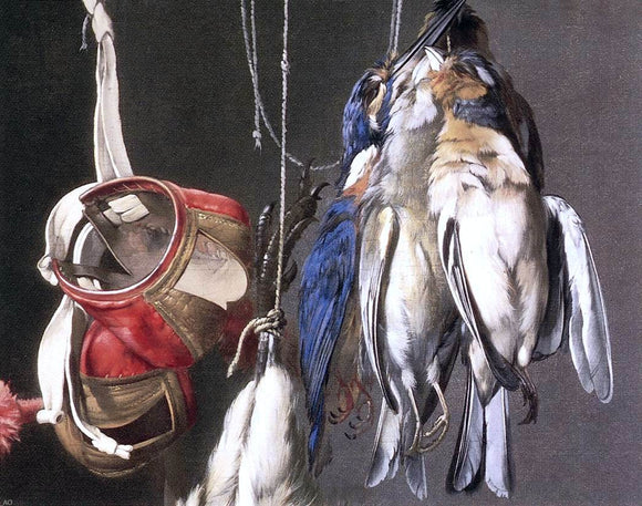  Willem Van Aelst Hunting Still-Life (detail) - Art Print