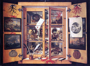  Domenico Remps Cabinet of Curiosities - Art Print