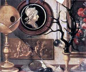  Domenico Remps Cabinet of Curiosities (detail) - Art Print