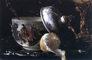  Willem Kalf Still-Life with a Nautilus Cup (detail) - Art Print