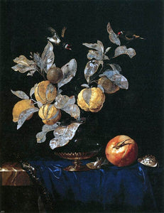  Willem Van Aelst Still-Life with Fruit - Art Print