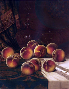  William Mason Brown Still Life with Peaches - Art Print