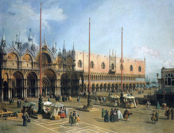  Canaletto Piazza San Marco - Art Print