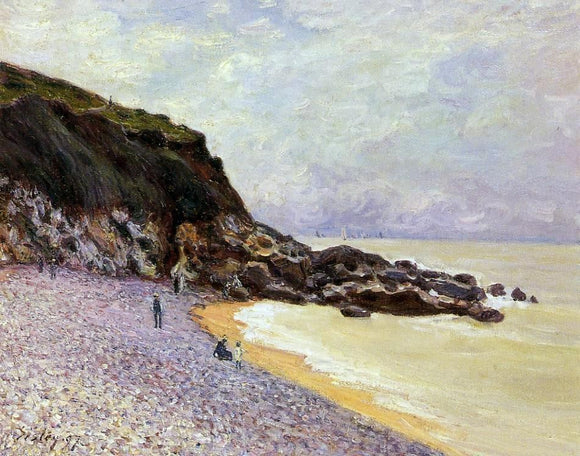  Alfred Sisley Lady's Cove before the Storm (Hastings) - Art Print