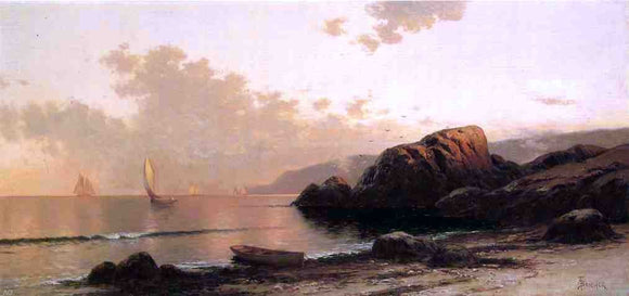  Alfred Thompson Bricher Headlands - Art Print