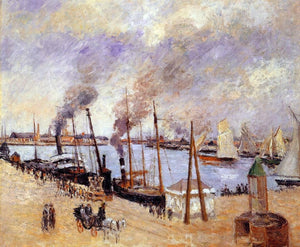  Camille Pissarro The Port of Le Havre - Art Print