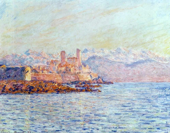  Claude Oscar Monet Antibes - Art Print