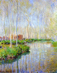  Claude Oscar Monet The River Epte - Art Print