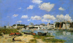  Eugene-Louis Boudin Trouville - Art Print