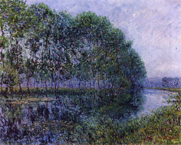  Gustave Loiseau By the Eure River - Art Print