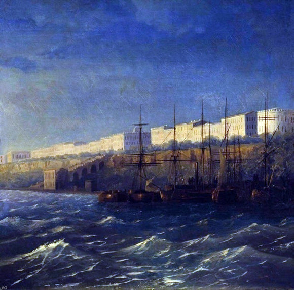  Ivan Constantinovich Aivazovsky Odessa - Art Print