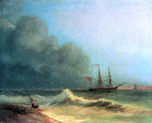  Ivan Constantinovich Aivazovsky Sea Before Storm - Art Print