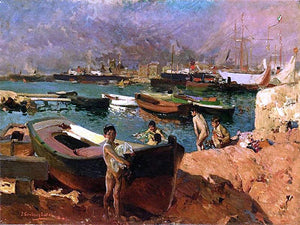  Joaquin Sorolla Y Bastida Valencia - Art Print