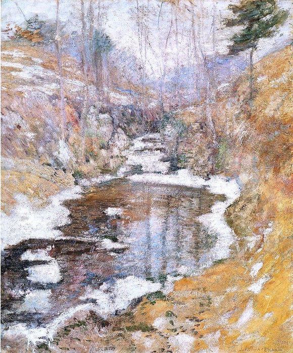  John Twachtman Hemlock Pool - Art Print