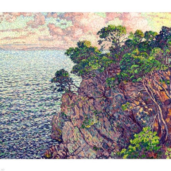  Theo Van Rysselberghe La Pointe du Rossignol (Cap Layet) - Art Print